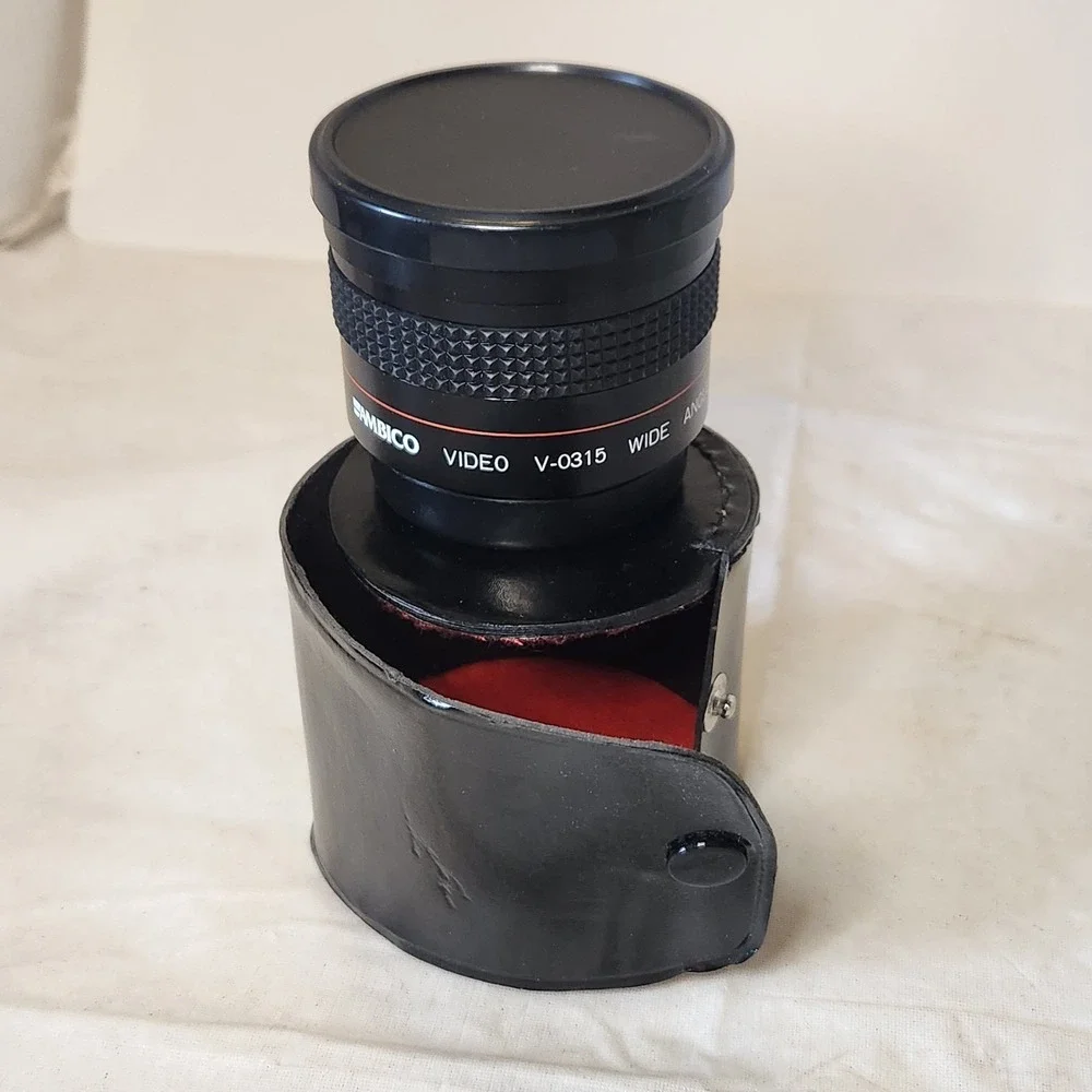 Ambico Japan V-0315 Video Fish Eye Lens‎ 0.6X Wide Angle Threaded Mount